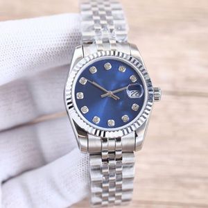 31 mm damskie zegarki projektantki Dimond Watches Flean Rame Watch Luksusowy automatyczny data po prostu zegarki Mechanical Master Watches Kalendarz datejstity Clock RL1