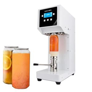 Bar 50mm Cans sealer Drink bottle sealer Beverage seal machine for 330ml/500/650ml PET Milk tea/Coffee Can sealer 220V