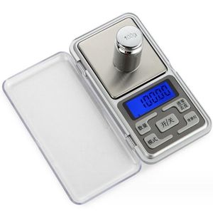 Escalas digitais LCD Display Jewelry Scale Gold Prata Moed