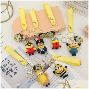 Fingerspielzeug Cartoon Ornament süße Spielzeugmodentrend Schoolbag Anhänger Puppe Schlüsselbund Trendy Play Bag Car Keyring Drop DHNWK Dhnwk