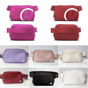 Designer Taillenbeutel Yoga Frauen Fanny Pack Chest -Tasche Luxus Bumbag Bum Bag Fashion 2L Großer Fleece -Gürtel -Taschen Westepack Fanny Pack Crossbody Body Pouch Dicky0750 Prpu