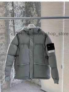 Stones Island Jacket Herrjackor Herrarna Down Parkas Designers 2023 Winter New Metal Nylon Warm Outdoor Functional Puffer Women's Outerwear CP 4 E7ZS