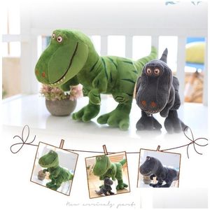 Doldurulmuş Peluş Hayvanlar Toptan Jurassic Oyuncak Hy Wy Cartoon Craft Action Bebek Bebek Şeyler Lot Dinozor Noel Damla Teslimat Oyuncakları G DHQBG