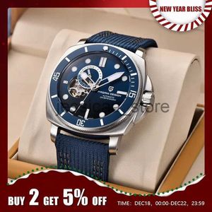 Altri orologi PAGANI DESIGN Marca Sport Uomo Orologio meccanico Moda Zaffiro 200M Impermeabile Codice temporale automatico Relogio Masculino 2023 Nuovo J231221