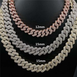 Custom Sier Large Necklace Vvs Diamond Men Long Jewelry Hip Hop Moissanite Cuban Link Chain