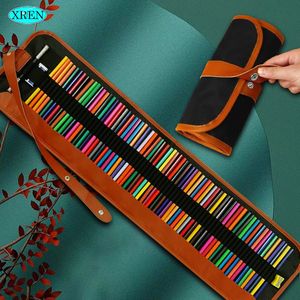 Xren Advanced 3672 Renkli Ahşap Kalem Altıgen Yağ tabanlı Renk Sanat Resmi İdeal Noel Hediyeleri 231221