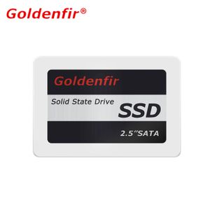 Goldenfir SSD SATAIII 120GB 240 GB 512GB 1TB 2TB 2,5 cala SATA Wewnętrzny napęd stały stałego 128 GB 256 GB Dysk twardy 360 GB 720GB 231221