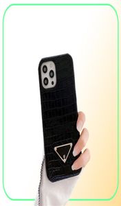 iPhone13 Pro Max 12 Mini 11 Luxurys革のケースクロコダイルパターン高品質のモバイルShel7541744のファッションブランドデザイナー電話ケース