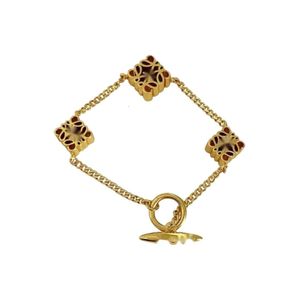 Lowee Bracelet Designer jewelry Women Original Quality Charm Bracelets New Out Square Bracelet Women's Fashion And Jewelry