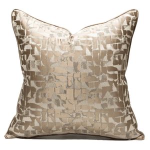 Grey Modern Light Luxury Cushion Cover 3050 45x45 50cm 60 Highgrade Pillow Jacquard Pillowcase Bed Room Sofa Home Decor 231221