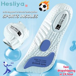 Eva Sports Soles per scarpe Sole Assorbimento di urti Deodorante che esegue Elastic Unisex Orthopedic Inserts 2pcs 231221