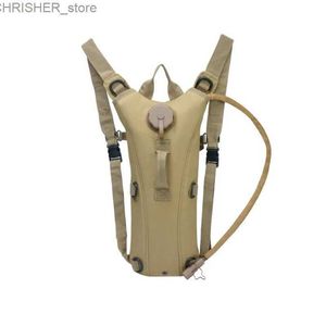 Outdoor -Taschen 3L Wasserbeutel Sport Reittaktischer Kamel -Beutel Rucksack Hydration Militär Tarnung Beutel Rucksack Camping Pack Fahrrad Bagl231222