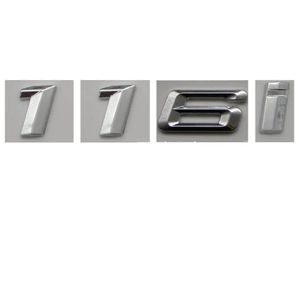 Adesivo Crome Numero Trunk Lettere posteriori Badge Emblem Adesivo per BMW 1 Serie 116i