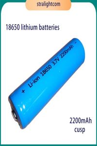 High quality 18650 lithium battery 2200mah pointed 37V strong light flashlight electric toothbrush handheld small fan battery 423637357