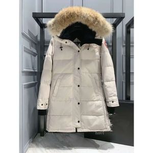 Designer Women Canadian Goose Versione a metà lunghezza Puffing Down Womens Down Parkas Inverno spesso Warm Coats Streetwear 664