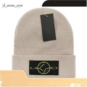 stones island beanie Brand Knitted Hat Designer stones island hat Mens Fitted Unisex Cashmere Letters Casual stones men Outdoor 3246