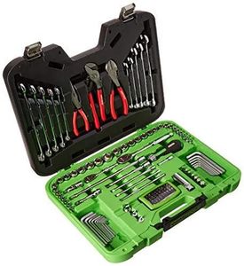 Peças OEMTools 121 Piece Mechanic S Conjunto de ferramentas, conjunto de kits de ferramentas de veículo, para projetos domésticos automotivos e de bricolage