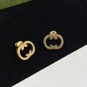 GGlies Style G Letter Women Designer Studs Titanium Steel Fashion Couple Earrings Earring Without Box CYG24011803-6