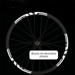 MTB RIM -klistermärken Cyklande Reflective Sticker Road Bike Wheel Decals 20 