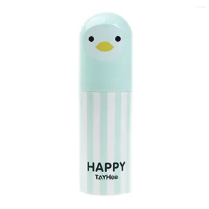 Badtillbehör Set Portable Cartoon Animal Tooth Brush Holder Travel Case Clean Box Tube Cover