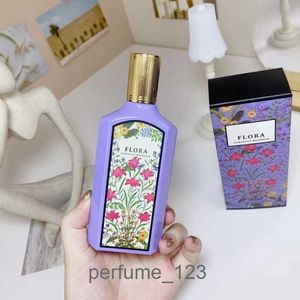 one to one Hot sales Flora Gorgeous Magnolia perfume for women Jasmine 100ml Gardenia Parfum Fragrance Long Lasting Smell Lady Girl Woman Floral Flower Scent AM