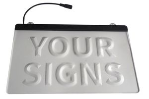 التوقيع على مخصص علاماتك ثلاثية الأبعاد LED LED Sign