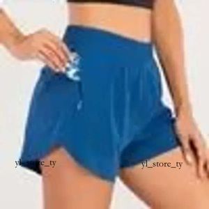 LULulemems Womens Leggings Shorts Fit Zipper Pocket High Rise Lulus Trem Lulus LOW LOLH STYLE GYM 4478 7244 4798