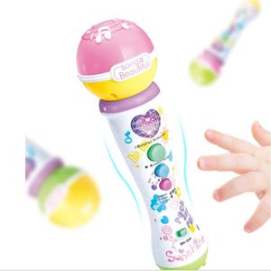 Kids Toys Microphone Childrens Fun Vocal Musical Instrument Toy Electronic Early Education Puzzles Hobby For Children Gif 231221