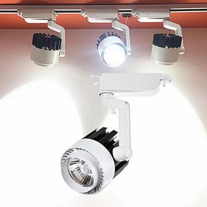 Spotlights LED Track Light Track Lighting 20W 30W COB Lamp Ceiling Rail Spot Lamp Clothing Shop Windows Showroom Exhibition