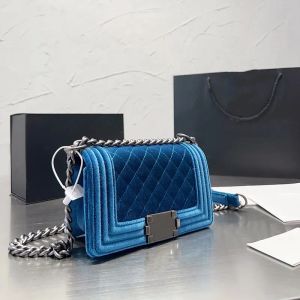 مصمم حقيبة 2023 حقيبة الأزياء Women Handbag Luxurys علامات تجارية للنساء Crossbody Loxtledbag Classic Velor Messenger محافظ Lady Clutch Velor Wallet 002