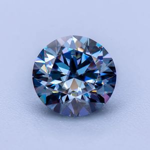 Löst sten lavendel färg rund klippt ädelsten gra certifierad lab skapade diamant avancerade smycken tillverkningsmaterial 231221