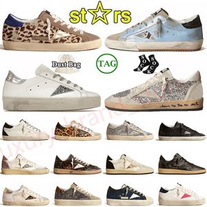 Golden Goose Super-Star superstar doold scarpe sportive sporche golden fashion uomini donne ball star scarpe casual in pelle bianca scarpe da ginnastica scarpe