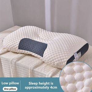 Подушка шеи помогает спать шейки матки Ортопедический защитник домашние соевые волокна для сна все позиции 231221