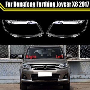 Fronto Fronto Auto Copertina di lente Ghigliaia con guscio trasparente Light Light Light Lamp per Dongfeng Forthing Joyear X6 2017