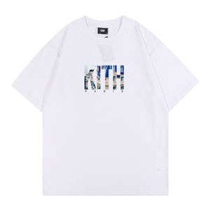 Kith TomとJerry Tシャツのデザイナー男性トップ女性カジュアル半袖セサミストリートティーヴィンテージ服Tシャツアウトウェアトップ特大の男shortsd91f