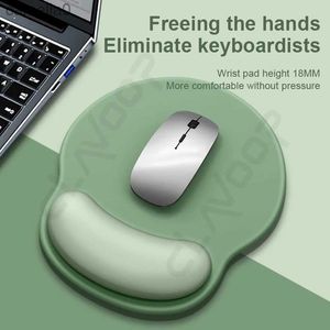 Mauspads Handgelenk ruht ergonomisches Pad mit Port Rest Computer für Laptop-Mousepad mit rutschfesten Gummi-Basel231221