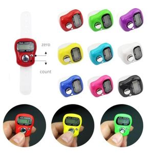 Muslim LCD Finger Tasbih Digital Tally Counter Mini Hand Hold Band Tally Counter LCD Digital Screen Finger Ring Electronic Head Count