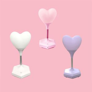 Creative USB Charging Love Nightlight Romantic Emotional Atmosphere Touch Sensor Lights - recording style 3 colors-With Remote C311k