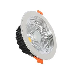Downlights Dimmable LED Downlights 7W 10W 15W 20W 25W Recessed COB LED Ceiling Spot Lights AC100260V LED Warm Cold White Indoor Lighting