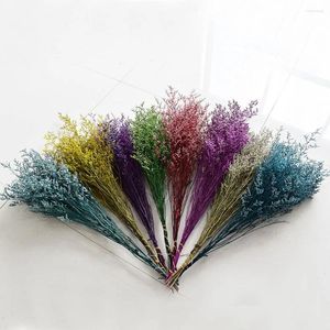 装飾的な花本物の乾燥リモニウムフラワーラブグラスホームルームのための花の花束