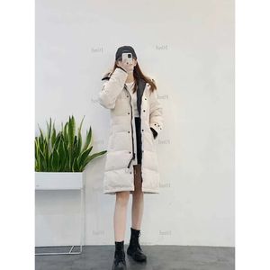 Designer Women Canadian Goose Versione a metà lunghezza Puffing Down Womens Down Parkas Inverno spesso Warm Coats Streetwear 745