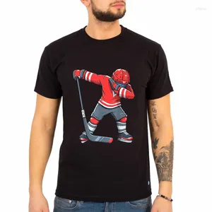 Herren T-Shirts Lustige Boy Kid Ice Hockey DAB Bekleidungsspieler Jugend T-Shirt Personalisierte Erwachsene T-Shirts normale Design-Shirt Harajuku Casual Tops