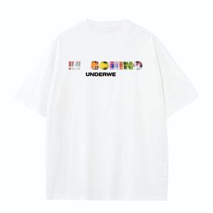 2023 Męski projektant koszulki dla luksusowych męskich i damskich koszulek mody z literami Casual Summer Short Sleved Men T-shirts Damskie rozmiary odzieży S-3xl