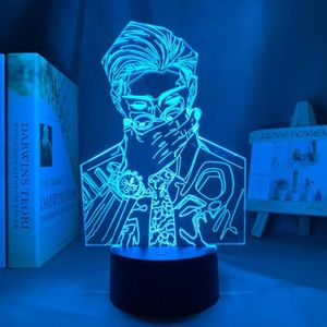 Night Lights Anime Lamp Kento Nanami Light Jujutsu Kaisen Led For Birthday Gift Nightlight234u