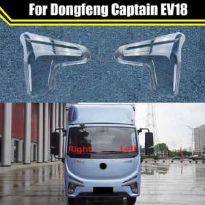 För Dongfeng Captain EV18 Front Car Protective Headlight Glass Lens Cover Shade Shell Auto Transparent Light Housing Lamp