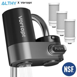 Vortopt Premium Faucet Tap Mount Water Filter System System NSF Сертифицирована снижает хэви -металл свинцовый хлорбад вкуса 231221