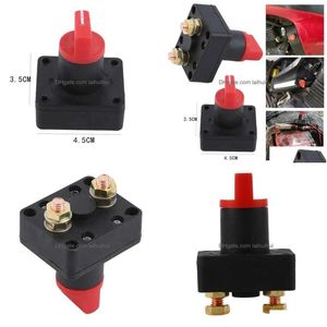 Andra interiörstillbehör 150A bilbatteri Rotary Switch Disconnect Power Safe Cut Off DisconneCter Motorcykel Truck Boat Isolator DHHV4