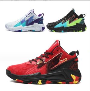 Men Basketball Shoes Outdoor Trainers Athletic Sneakers Training Sport High Quality Anti-skid High-top Non-slip Hard Court Soft