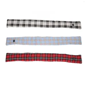 Bandanas USB Heated Scarf Stylish Warm 3 Speeds Temperature Adjustment Breathable Cotton Electric Heating For Camping Skiing