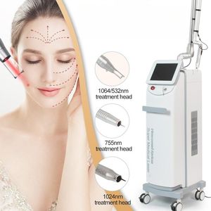 Sistema di terapia cutanea laser super picosecondi Q interruttore laser tatuaggio macchina per la rimozione